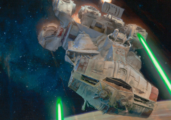Rebel Blockade Runner Detail