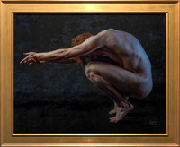 Offering - 27" x 34" image - 33"x 40" framed - oil on canvas on panel - framed in Larsen Juhl Plein Air Gold Leaf frame - available via Contact link in menu - $7,300