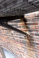 August 2021 - typical bracket at fire balcony bracket
