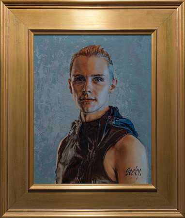 Grace ...    14" x 11"  oil on canvas on board - 20" x 16" framed in Larsen Juhl Plein Air Gold Leafavailable via Contact link in menu - $2,700