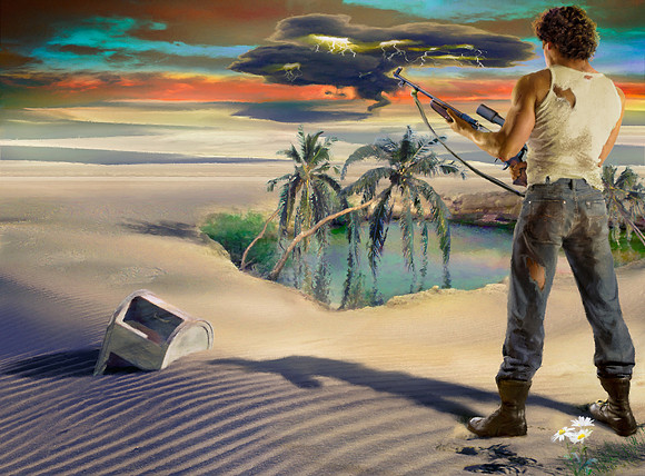 Deathlands 98:  Tainted Cascade - Harlequin Gold Eagle - James Axler