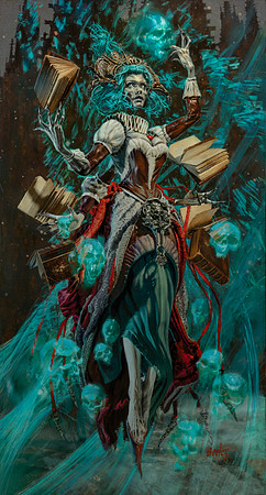 Court of the Dead - The Great Oracle Ellianastis - Eric Lewis - Sideshow Collectibles - Infected By Art