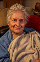 full color painting in the style of Dave Seeley. More beautiful and moody. Pose remains unchanged. Accurately overlay subject. Background remains unchanged