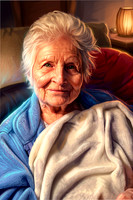 full color painting in the style of Dave Seeley. Pose remains unchanged. Accurately overlay subject. Background remains unchanged. Primary lighting direction remains unchanged. No signature_