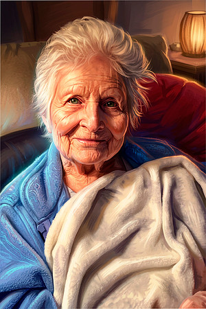 full color painting in the style of Dave Seeley. Pose remains unchanged. Accurately overlay subject. Background remains unchanged. Primary lighting direction remains unchanged. No signature_