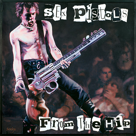 Sex Pistols - From the Hip - Rock and Roll Museum Hall of Fame Exhibit - Album Covers that Never Were