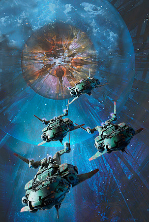 Starfire: Oblivion - Baen Books - Charles E. Gannon - Models by John Douglass