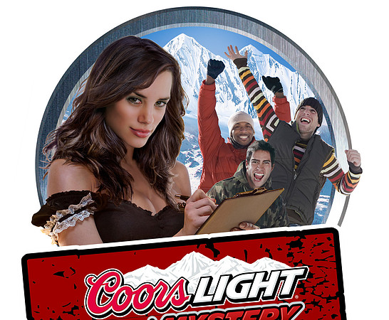 Coors Light Mystery Mansion - Detail