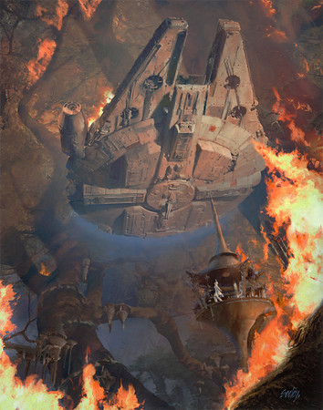 Star Wars:  BurningOfKashyyyk - Del Rey - Lucasfilm