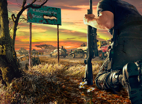 Deathlands: Hell Road Warriors - Gold Eagle / Harlequin