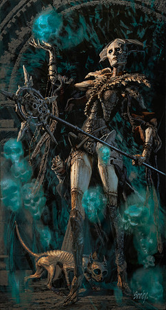 Court of the Dead - Xiall - The Great Osteomancer - Eric Lewis - Sideshow Collectibles