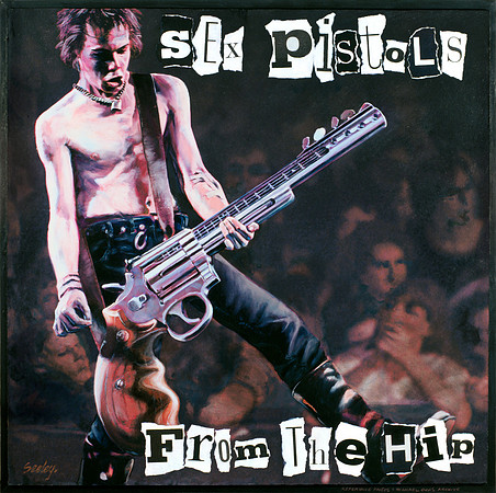 Sex Pistols - From the Hip - Rock and Roll Museum Hall of Fame Exhibit - Album Covers that Never Were