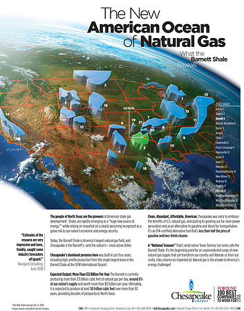 Chesapeake Energy - Ackerman McQueen / Fortune Magazine Ad