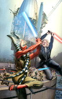 Star Wars Escape From Dagu - Done for the novel by Del Rey Books / Lucasfilm - William C. Dietz