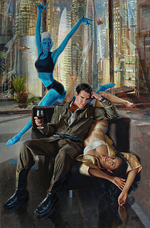 Captain Vorpatril's Alliance:  Ivan Tej and Rish - Lois McMaster Bujold