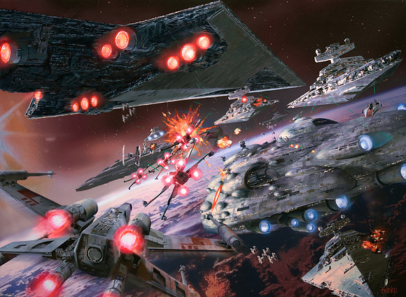 StarWars Galactic Conquest Packaging - WotC / Lucasfilm