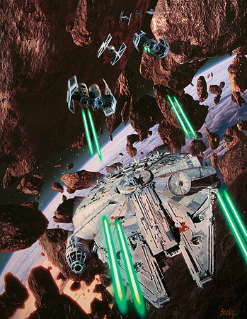 Star Wars Millennium Falcon Packaging - WotC / Lucasfilm