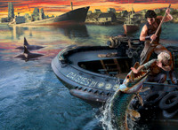 Deathlands 96:  Downrigger Drift - Harlequin Gold Eagle